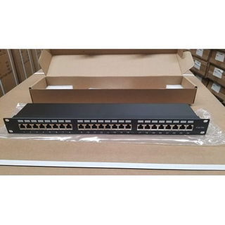 24 Ports Patch Panel CAT6A FTP