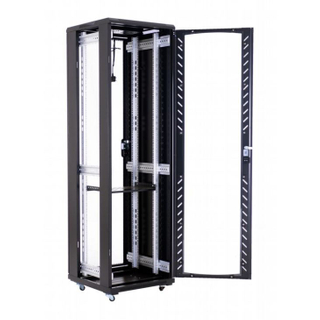 Economic Tempered Glass Door Network Cabinet