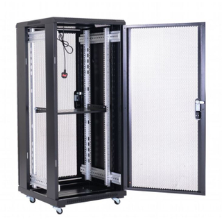 Perforated Metal Mesh Door Cabinet Rack