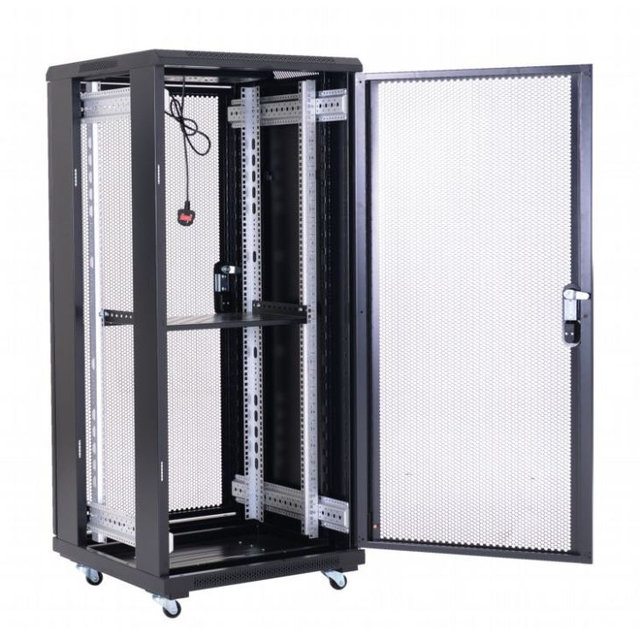 Perforated Metal Mesh Door Cabinet Rack